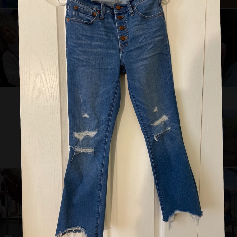 Madewell cali Demi boot jeans